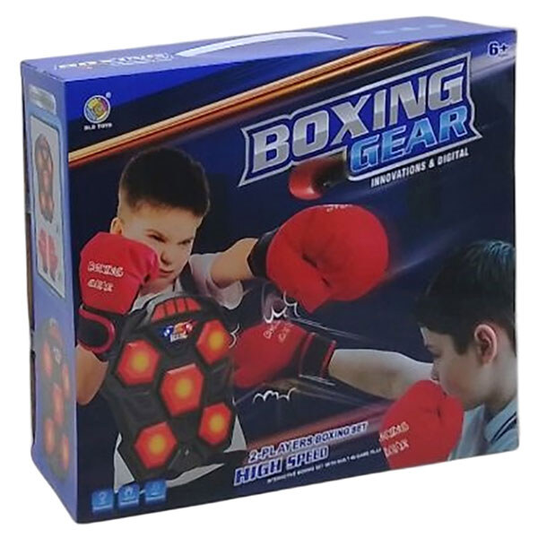 Боксерський набір "Boxing Gear", електронний, рукавички, BLD Toys, Чорний - № 2 Боксерський набір "Boxing Gear", електронний, рукавички, BLD Toys, Чорний - № 2