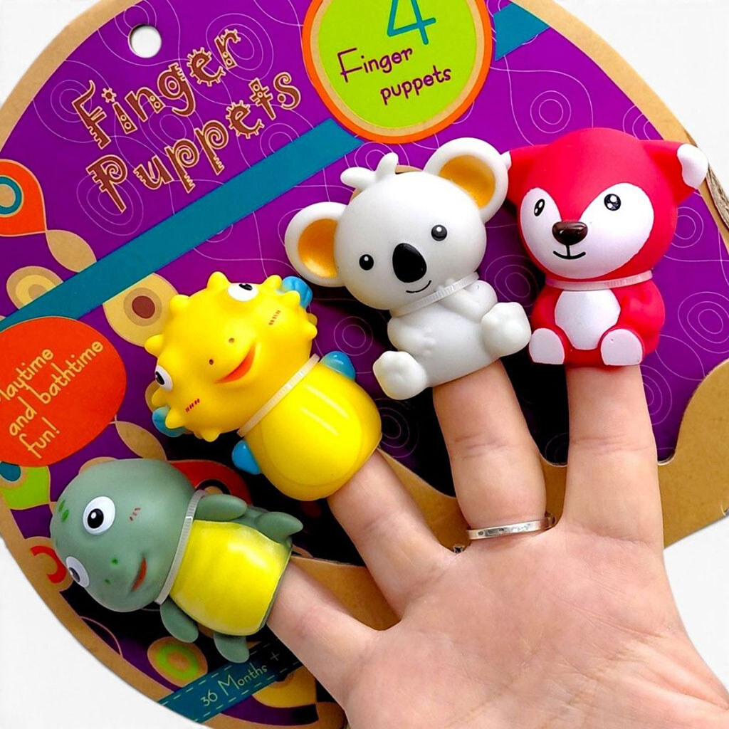 Пальчиковый театр, 4 животных, Mic - № 2 Пальчиковый театр, 4 животных, Mic - № 2