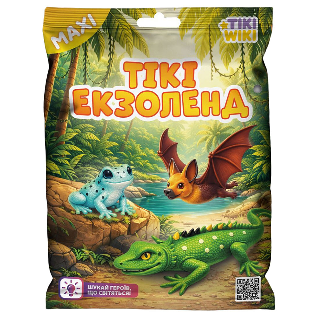 Стретч-игрушка в виде животного серии "Maxi: ТИКИ ЭКЗОЛЕНД", Tiki Wiki, Разноцветный - № 1 Стретч-игрушка в виде животного серии "Maxi: ТИКИ ЭКЗОЛЕНД", Tiki Wiki, Разноцветный - № 1