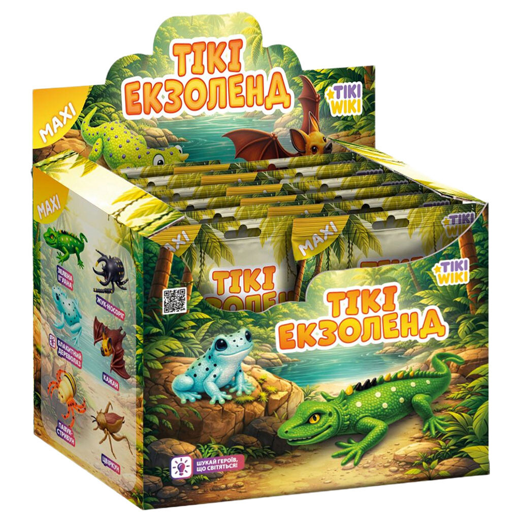 Стретч-игрушка в виде животного серии "Maxi: ТИКИ ЭКЗОЛЕНД", Tiki Wiki, Разноцветный - № 2 Стретч-игрушка в виде животного серии "Maxi: ТИКИ ЭКЗОЛЕНД", Tiki Wiki, Разноцветный - № 2