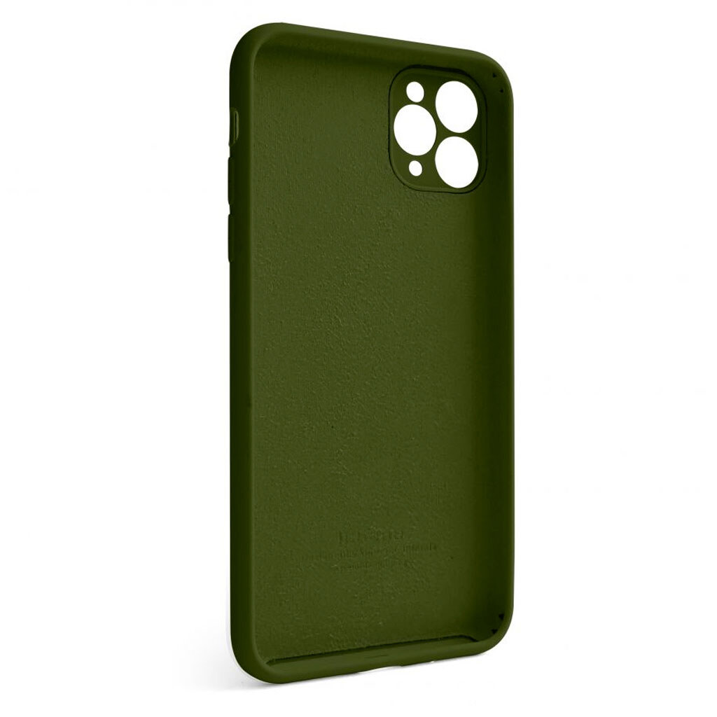 Чохол (накладка) Apple iPhone 11 Pro Max, Original Soft Case, Forest Green, Зелений - № 2 Чохол (накладка) Apple iPhone 11 Pro Max, Original Soft Case, Forest Green, Зелений - № 2