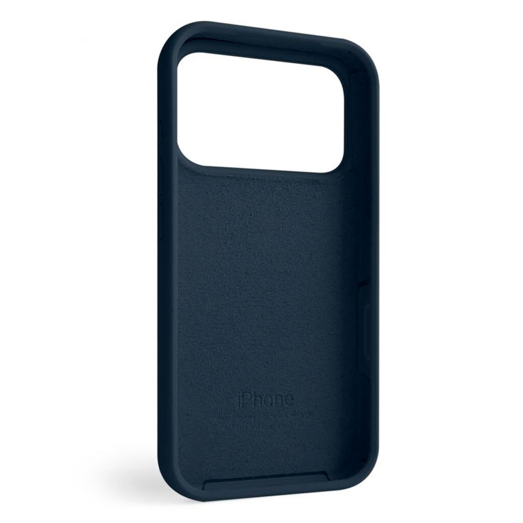 Чехол (накладка) Apple iPhone 18 Pro, Original Soft Case, Midnight Blue, Синий - № 2 Чехол (накладка) Apple iPhone 18 Pro, Original Soft Case, Midnight Blue, Синий - № 2