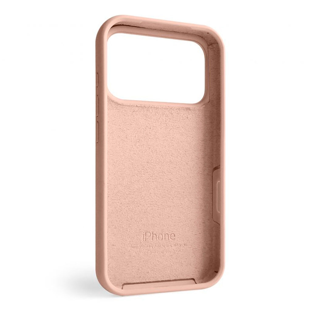 Чехол (накладка) Apple iPhone 18 Pro, Original Soft Case, Nude, Розовый - № 2 Чехол (накладка) Apple iPhone 18 Pro, Original Soft Case, Nude, Розовый - № 2