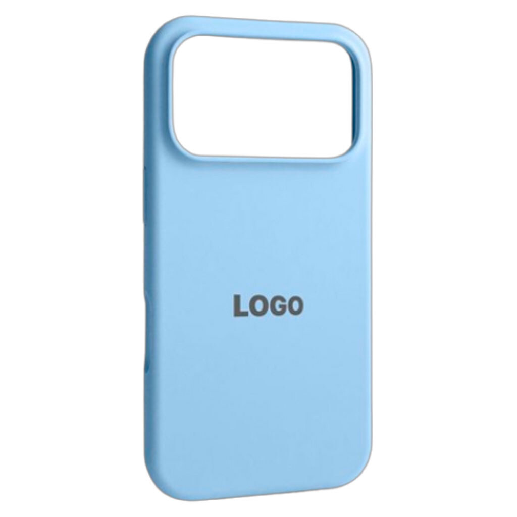 Чехол (накладка) Apple iPhone 18 Pro Max, Original Soft Case, Light Blue, Голубой - № 1 Чехол (накладка) Apple iPhone 18 Pro Max, Original Soft Case, Light Blue, Голубой - № 1