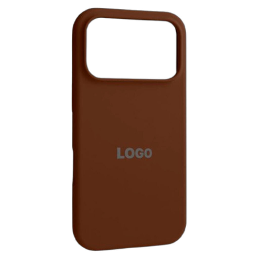 Чехол (накладка) Apple iPhone 18 Pro Max, Original Soft Case, Dark Brown, Коричневый - № 1 Чехол (накладка) Apple iPhone 18 Pro Max, Original Soft Case, Dark Brown, Коричневый - № 1