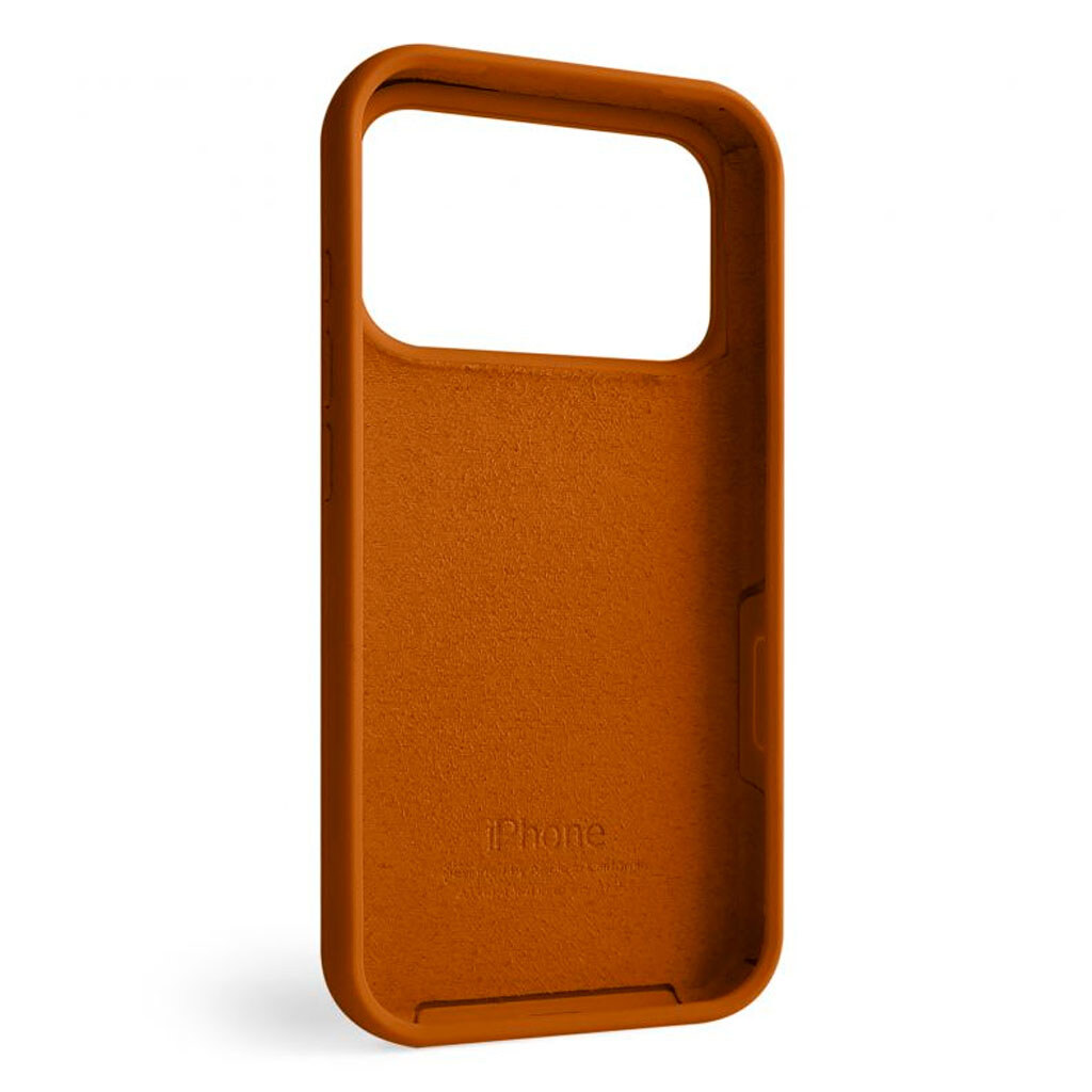 Чехол (накладка) Apple iPhone 18 Pro Max, Original Soft Case, Hermes Orange, Оранжевый - № 2 Чехол (накладка) Apple iPhone 18 Pro Max, Original Soft Case, Hermes Orange, Оранжевый - № 2