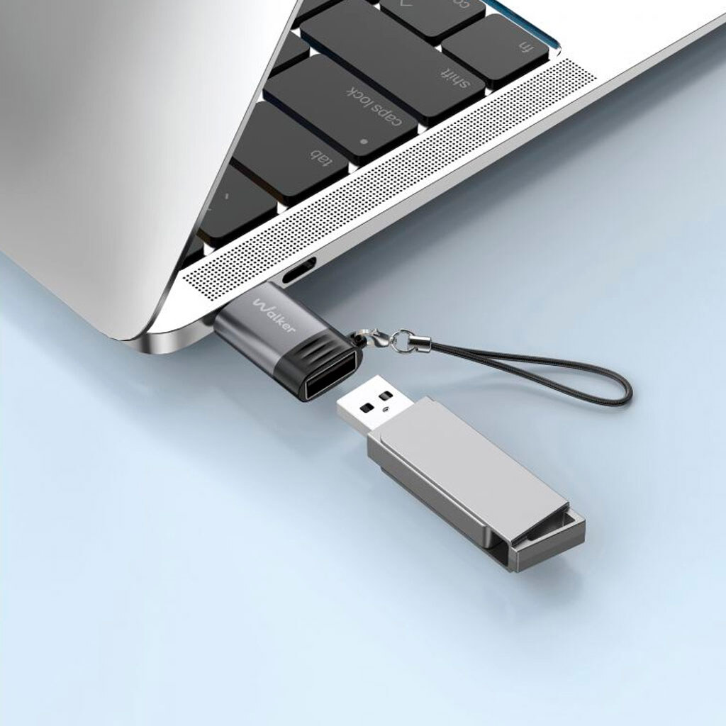 OTG Walker WTG-01, Type-C, USB, Серый - № 3 OTG Walker WTG-01, Type-C, USB, Серый - № 3