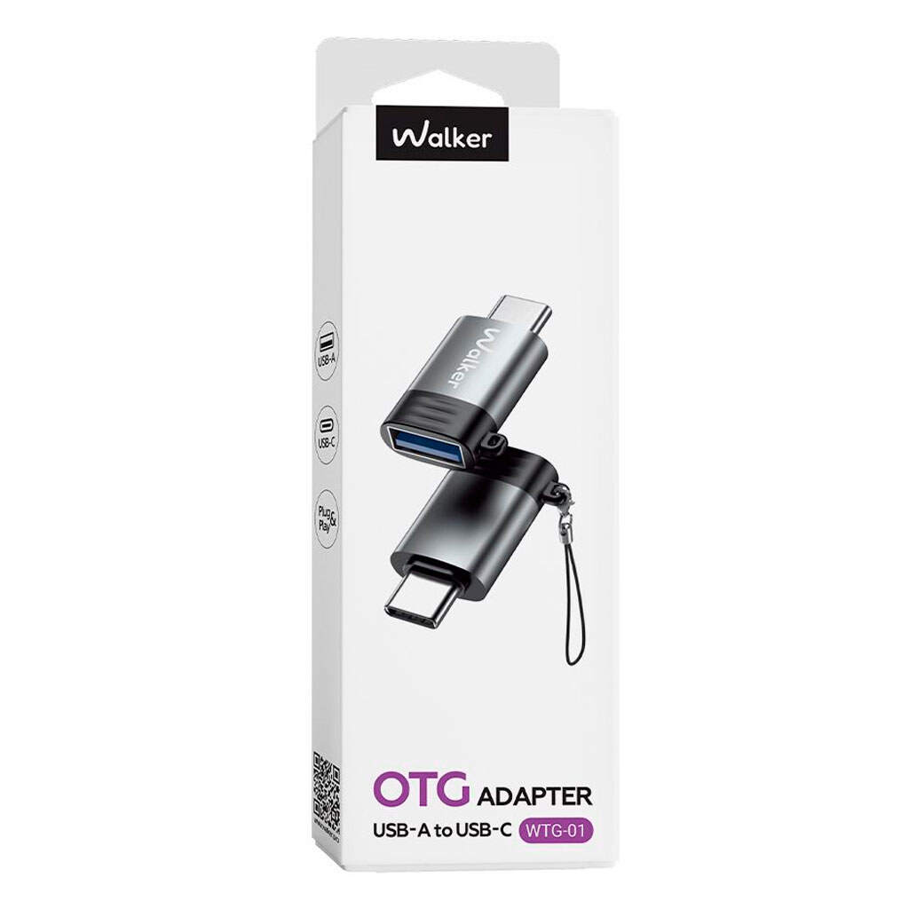 OTG Walker WTG-01, Type-C, USB, Серый - № 7 OTG Walker WTG-01, Type-C, USB, Серый - № 7