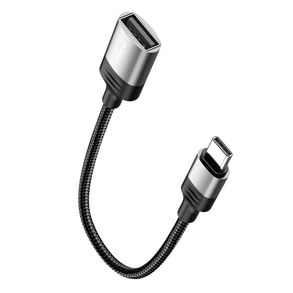 OTG Walker WTG-02C, Type-C, USB, Сірий - № 2 OTG Walker WTG-02C, Type-C, USB, Сірий - № 2