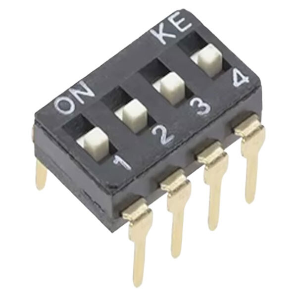 DIP-переключатель HP-TC Switch 4P DIP - № 1 DIP-переключатель HP-TC Switch 4P DIP - № 1
