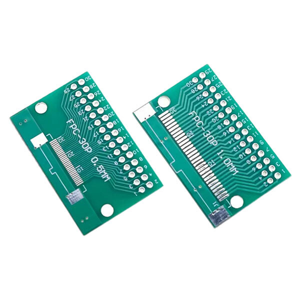 Макетная плата - адаптер MAKET-PCB-FPCxFFC-DIP30 - № 1 Макетная плата - адаптер MAKET-PCB-FPCxFFC-DIP30 - № 1