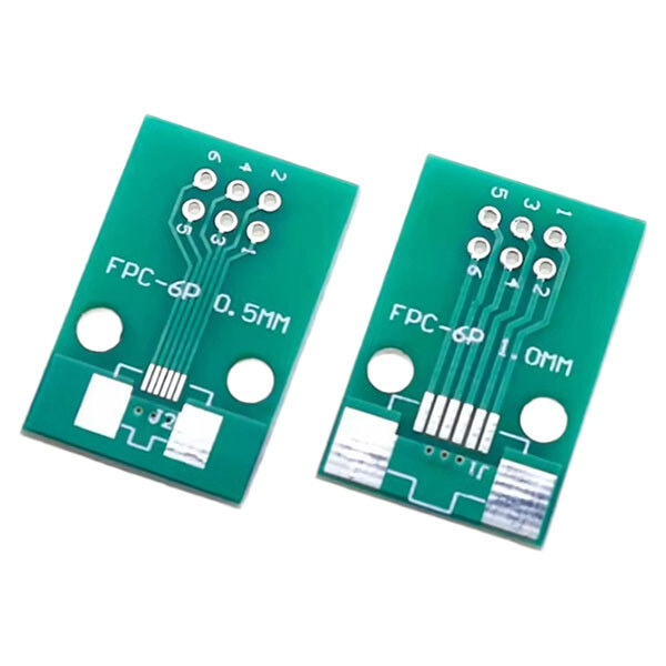 Макетна плата - адаптер MAKET-PCB-FPCxFFC-DIP6 - № 1 Макетна плата - адаптер MAKET-PCB-FPCxFFC-DIP6 - № 1