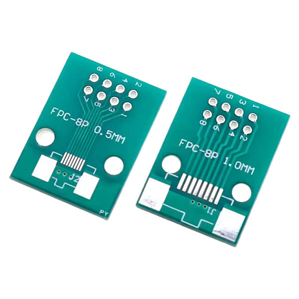 Макетная плата - адаптер MAKET-PCB-FPCxFFC-DIP8 - № 1 Макетная плата - адаптер MAKET-PCB-FPCxFFC-DIP8 - № 1
