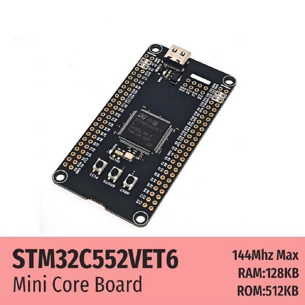 Отладочная плата STM32C552VET6 Mini Core Board - № 2 Отладочная плата STM32C552VET6 Mini Core Board - № 2