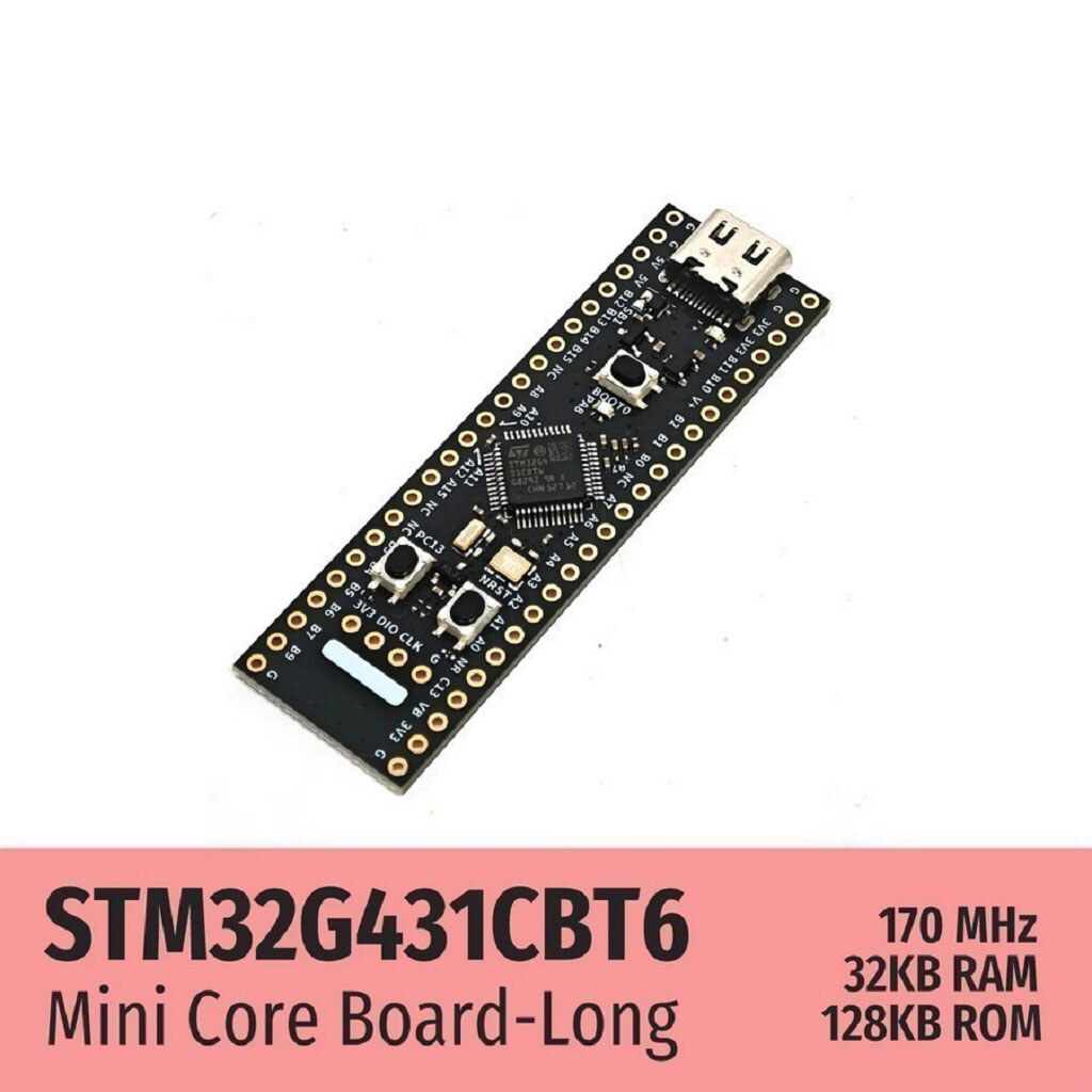Налагоджувальна плата STM32G431CBT6 Long Type Development Board - № 2 Налагоджувальна плата STM32G431CBT6 Long Type Development Board - № 2
