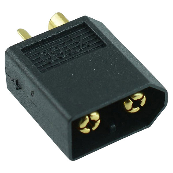 Разъем питания XT60-M-BLACK - № 1 Разъем питания XT60-M-BLACK - № 1