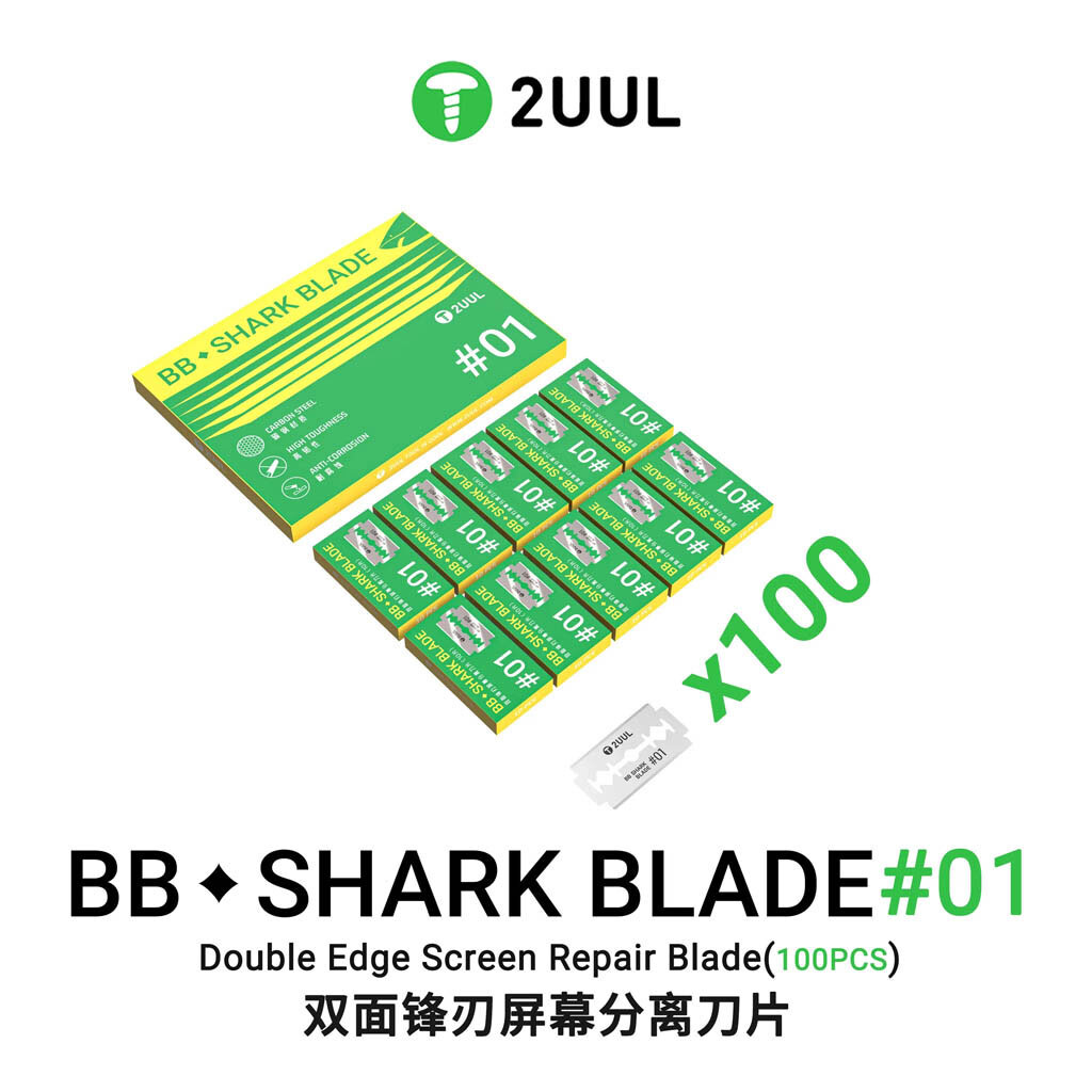 Лезвия 2UUL BB01 Shark No.01 - № 2 Лезвия 2UUL BB01 Shark No.01 - № 2