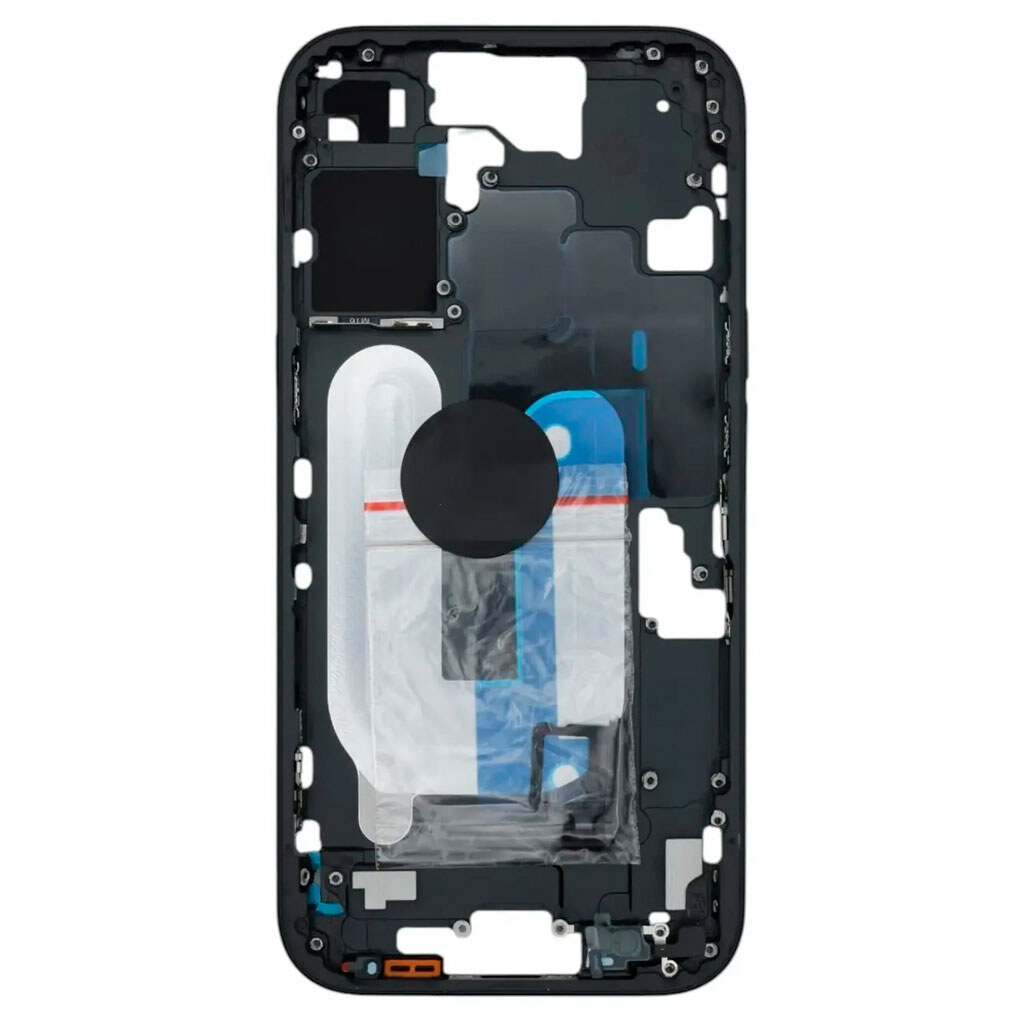 Средняя часть Apple iPhone 16, Черный - № 2 Средняя часть Apple iPhone 16, Черный - № 2