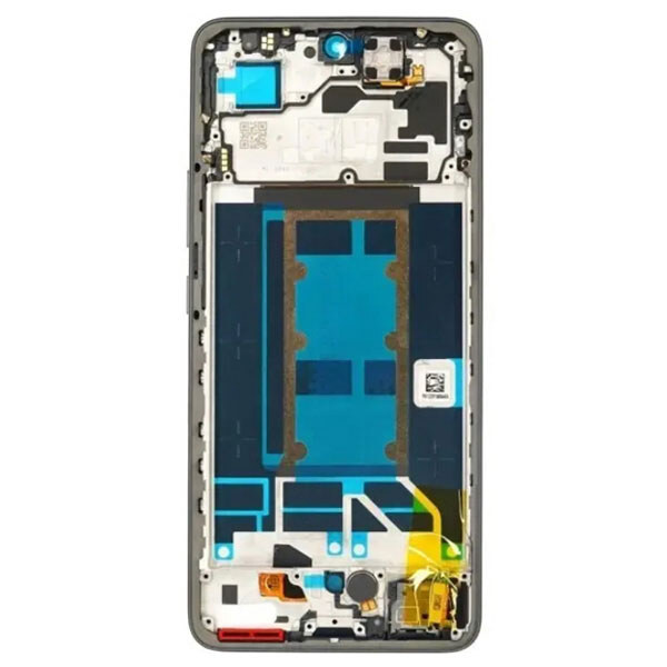 Дисплей (екран) OPPO Reno 13 FS / Reno 13F, High quality, З сенсорним склом, З рамкою, Чорний - № 2 Дисплей (екран) OPPO Reno 13 FS / Reno 13F, High quality, З сенсорним склом, З рамкою, Чорний - № 2