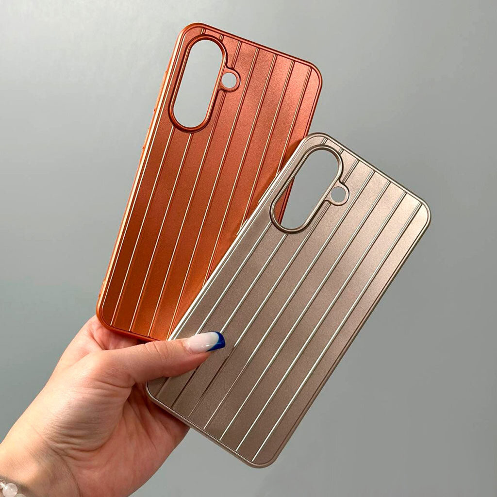 Чехол (накладка) Xiaomi Redmi 15A 5G, Luggage Style, Оранжевый - № 3 Чехол (накладка) Xiaomi Redmi 15A 5G, Luggage Style, Оранжевый - № 3