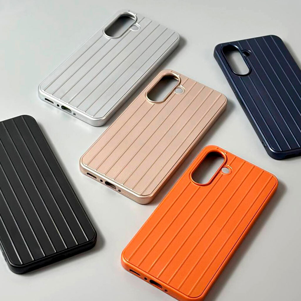 Чехол (накладка) Xiaomi Redmi 15A 5G, Luggage Style, Оранжевый - № 5 Чехол (накладка) Xiaomi Redmi 15A 5G, Luggage Style, Оранжевый - № 5