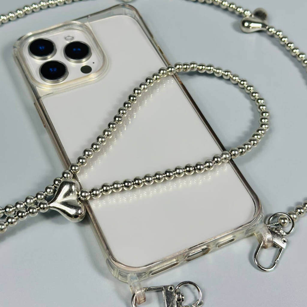 Ремешок Silver Heart, Серебряный - № 8 Ремешок Silver Heart, Серебряный - № 8