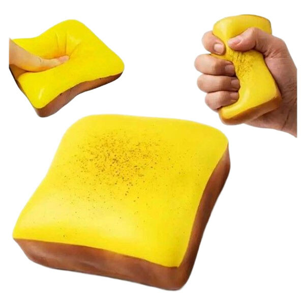 Антистресс-сквиш "Тост: Butter Squishy", в ассортименте, Mic - № 2 Антистресс-сквиш "Тост: Butter Squishy", в ассортименте, Mic - № 2
