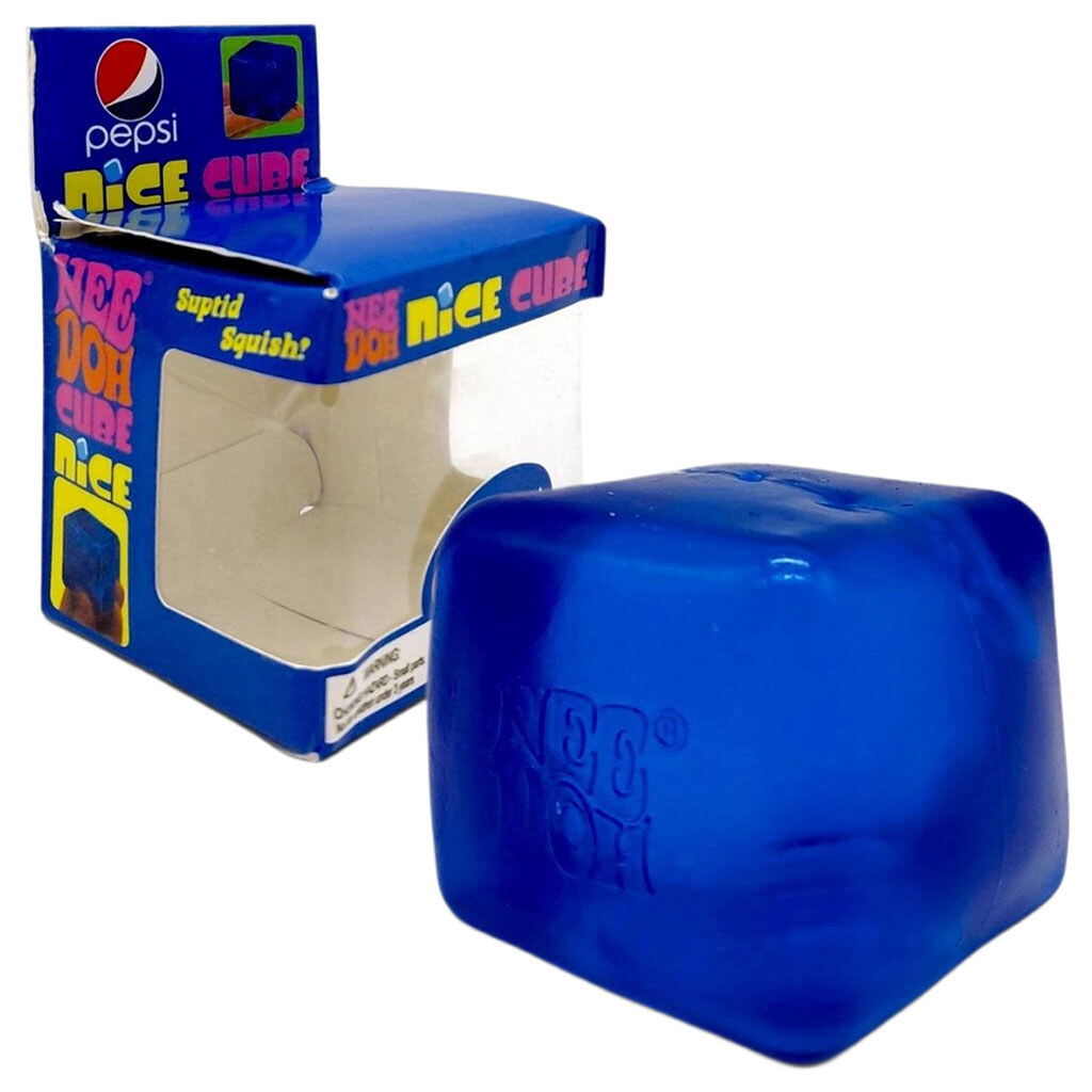 Іграшка-антистрес сквіш "Ice Cube / кубик льоду: PEPSI", Mic, Синій - № 2 Іграшка-антистрес сквіш "Ice Cube / кубик льоду: PEPSI", Mic, Синій - № 2
