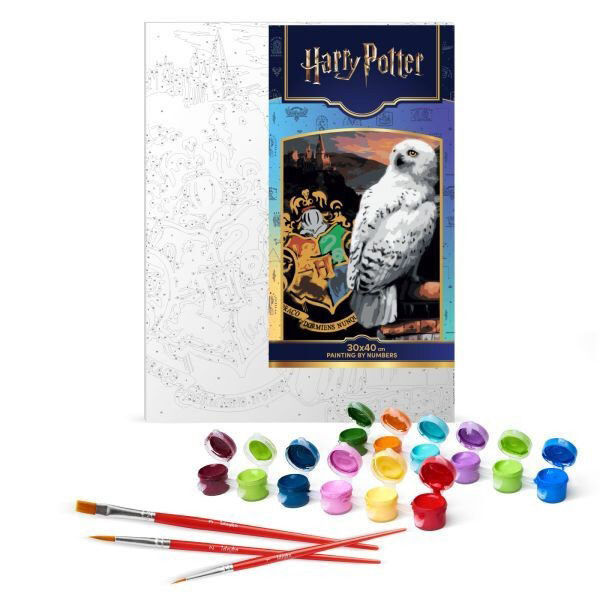 Картина по номерам "Harry Potter: Гедвига и Хогвартс", Ідейка - № 2 Картина по номерам "Harry Potter: Гедвига и Хогвартс", Ідейка - № 2