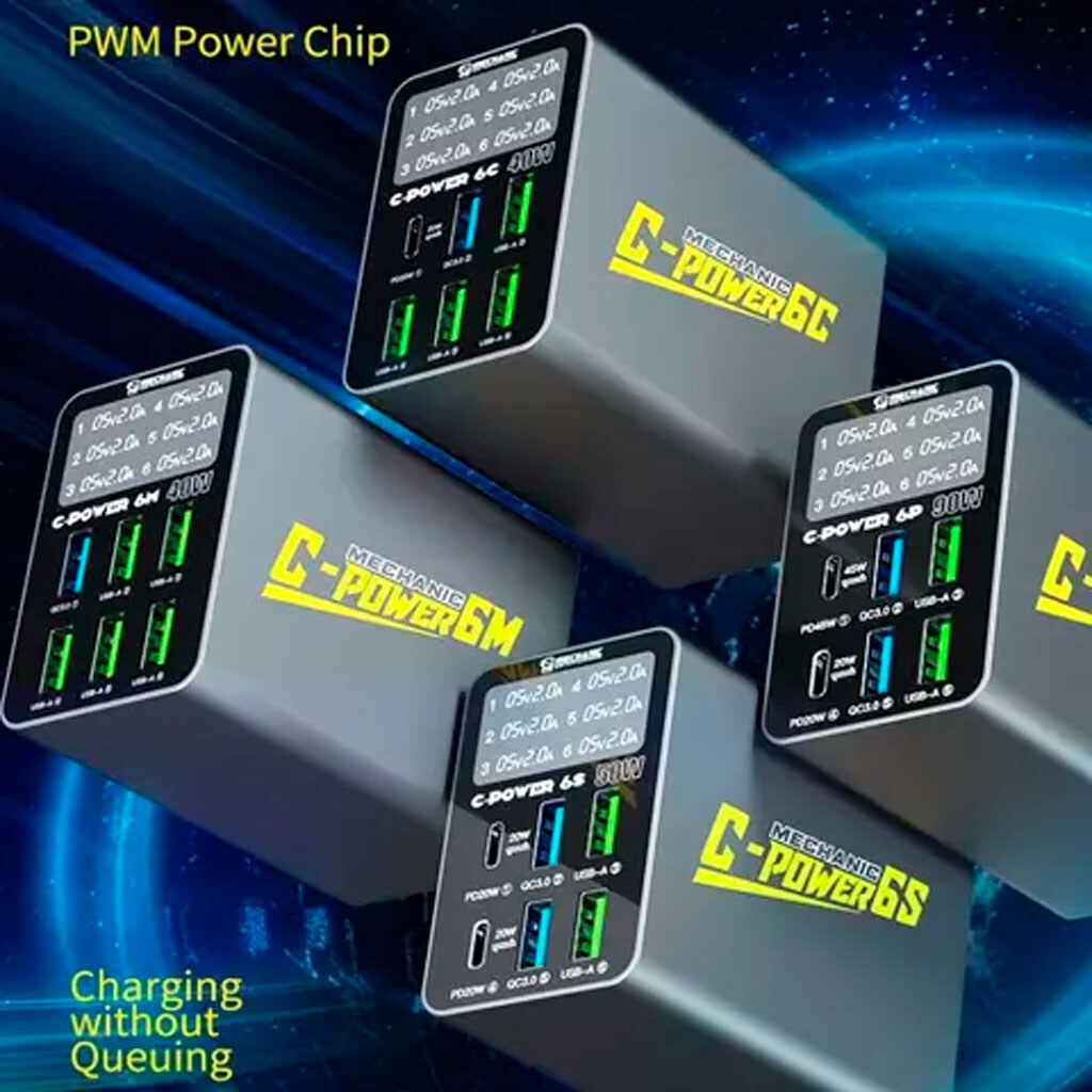 Мережна зарядна станція Mechanic C-Power 6C - № 2 Мережна зарядна станція Mechanic C-Power 6C - № 2