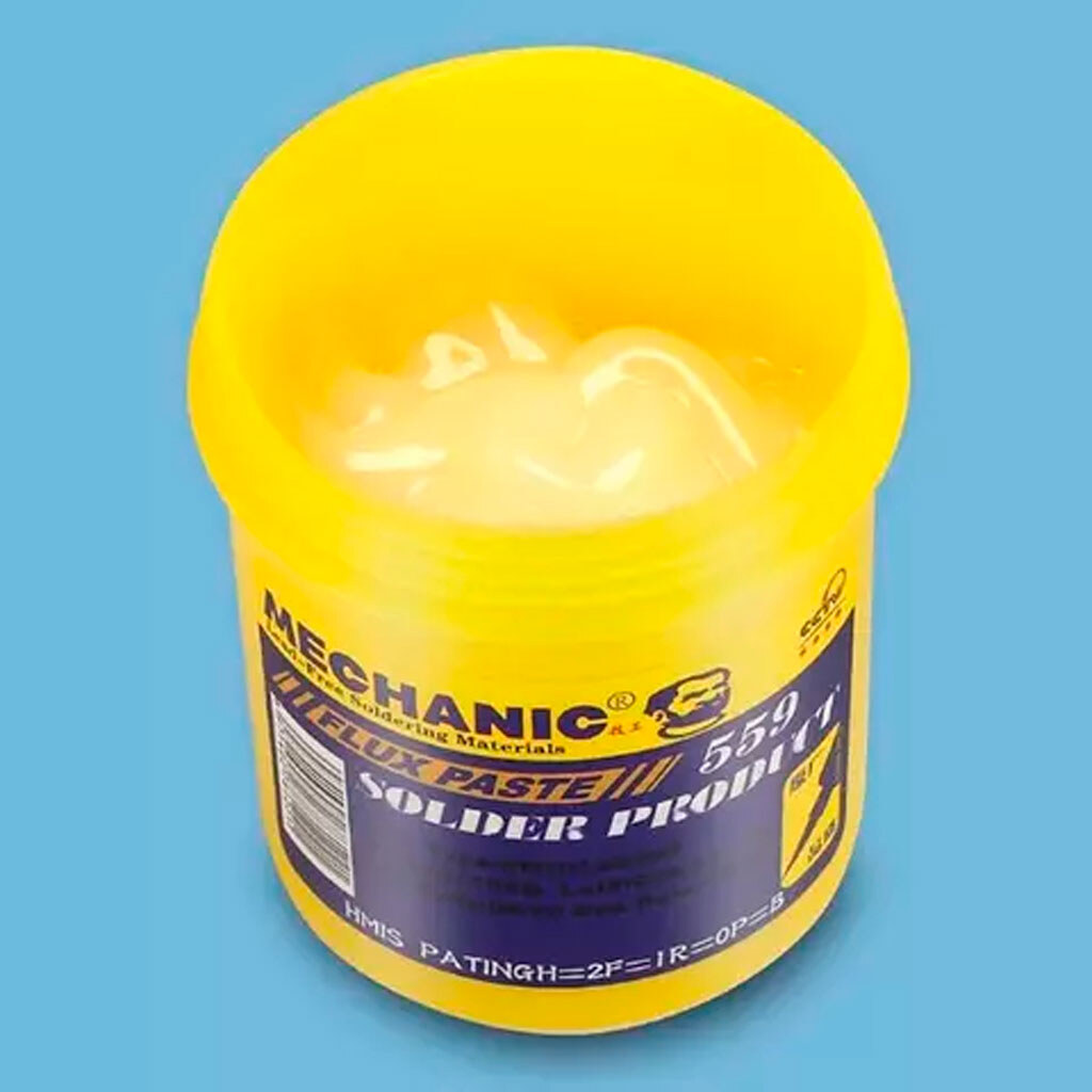 Флюс-паста Mechanic CMOV-559TC-HF, 100 мл. - № 2 Флюс-паста Mechanic CMOV-559TC-HF, 100 мл. - № 2