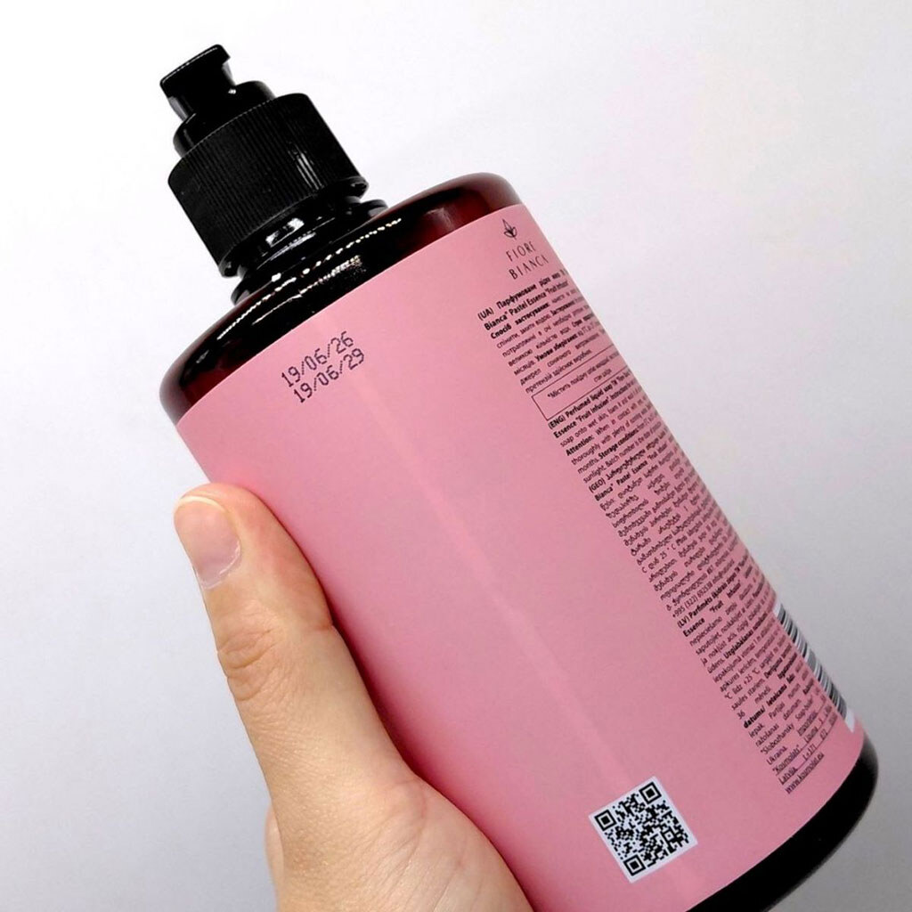 Рідке мило Fiore Bianca "Pastel Essence Fruit Infusion", 450мл - № 3 Рідке мило Fiore Bianca "Pastel Essence Fruit Infusion", 450мл - № 3