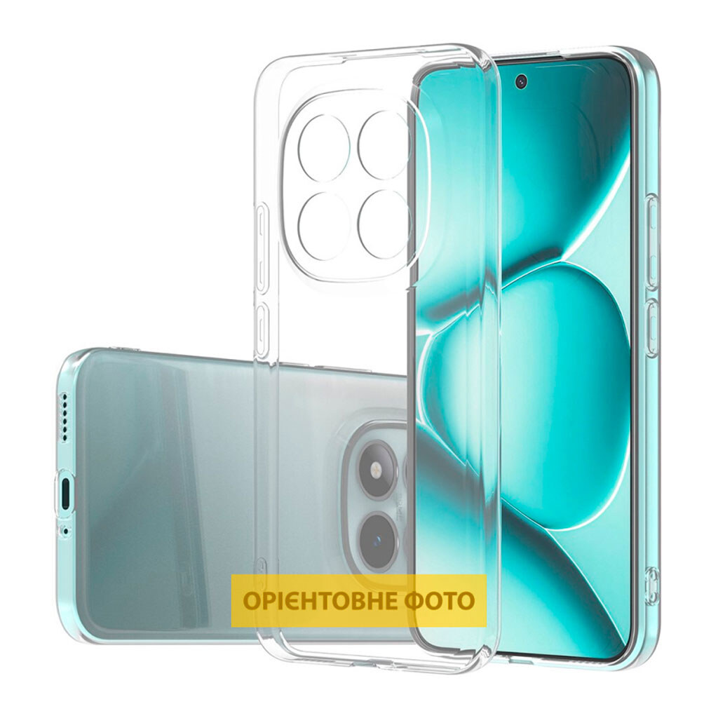 Чехол (накладка) Xiaomi Redmi Note 17 Pro, Virgin Silicone, Прозрачный - № 1 Чехол (накладка) Xiaomi Redmi Note 17 Pro, Virgin Silicone, Прозрачный - № 1