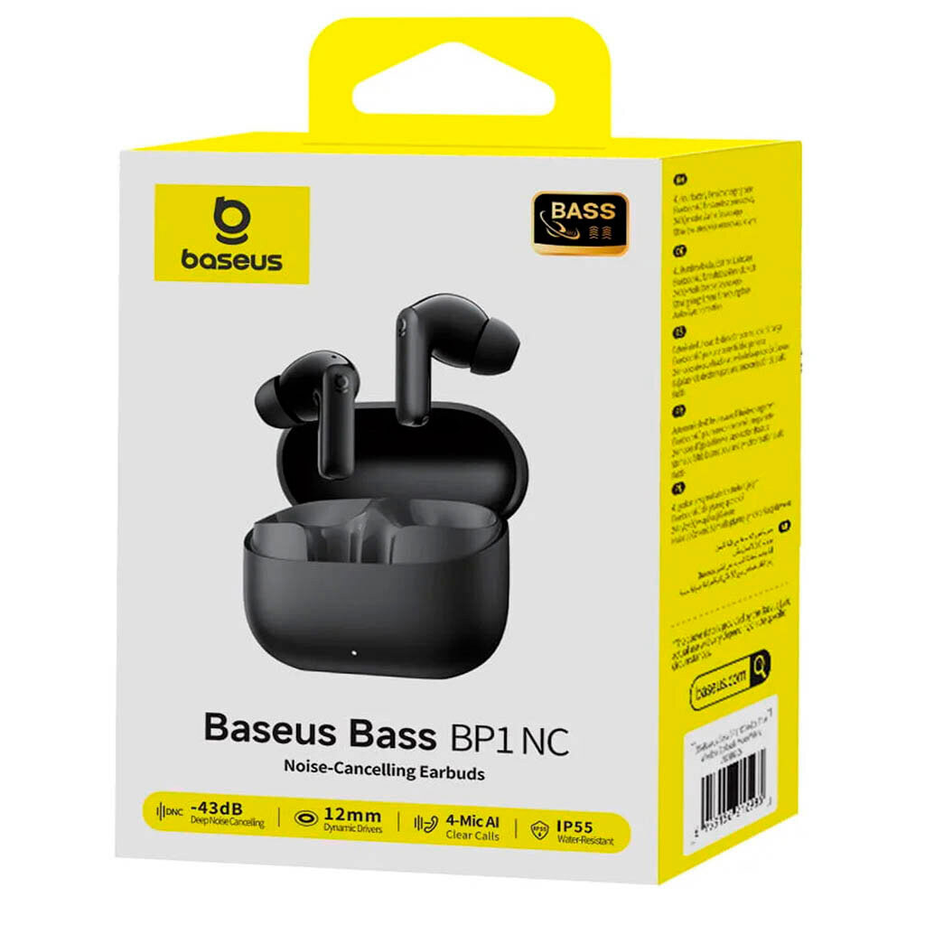 Bluetooth-гарнітура Baseus A00107 Bass BP1, Стерео, Рожевий - № 3 Bluetooth-гарнітура Baseus A00107 Bass BP1, Стерео, Рожевий - № 3