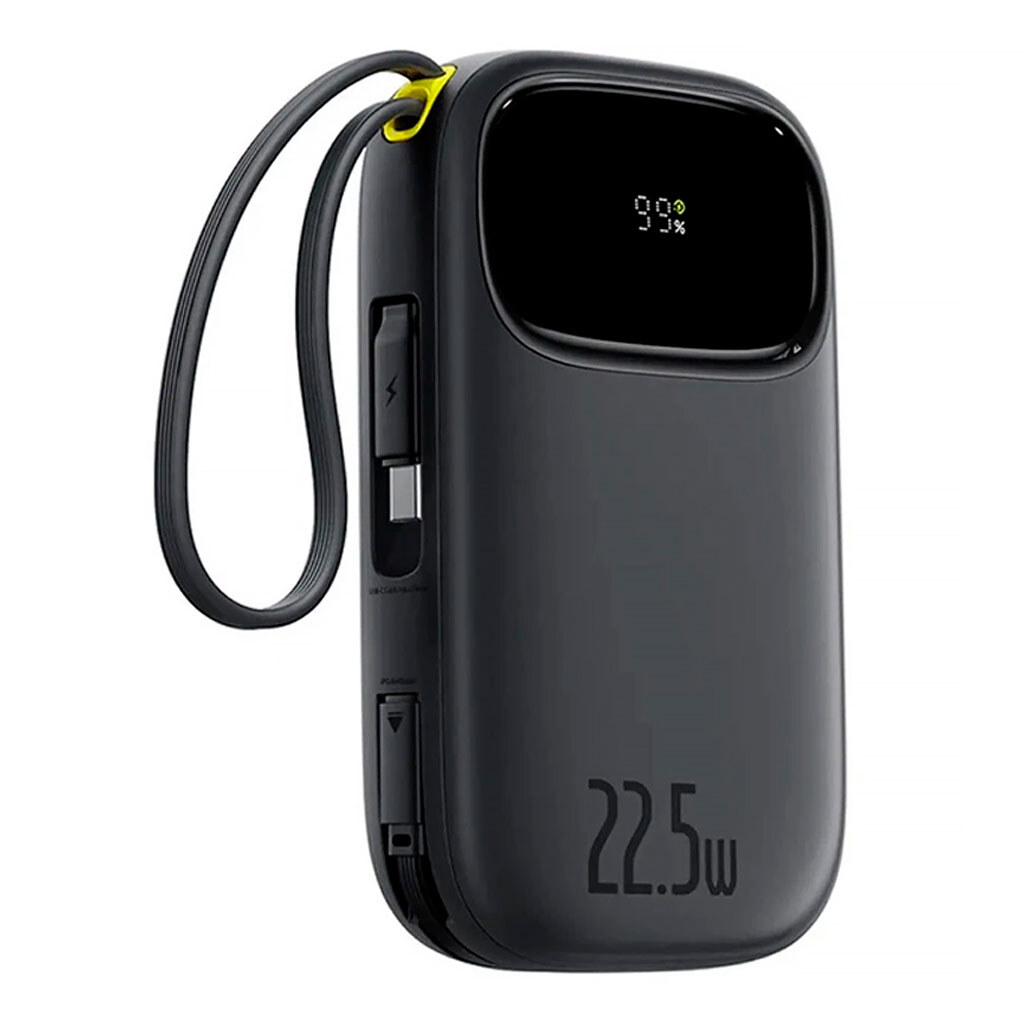 Портативна батарея (Power Bank) Baseus PPQD3 EnerFill FC31, 10000 mAh, Чорний - № 2 Портативна батарея (Power Bank) Baseus PPQD3 EnerFill FC31, 10000 mAh, Чорний - № 2