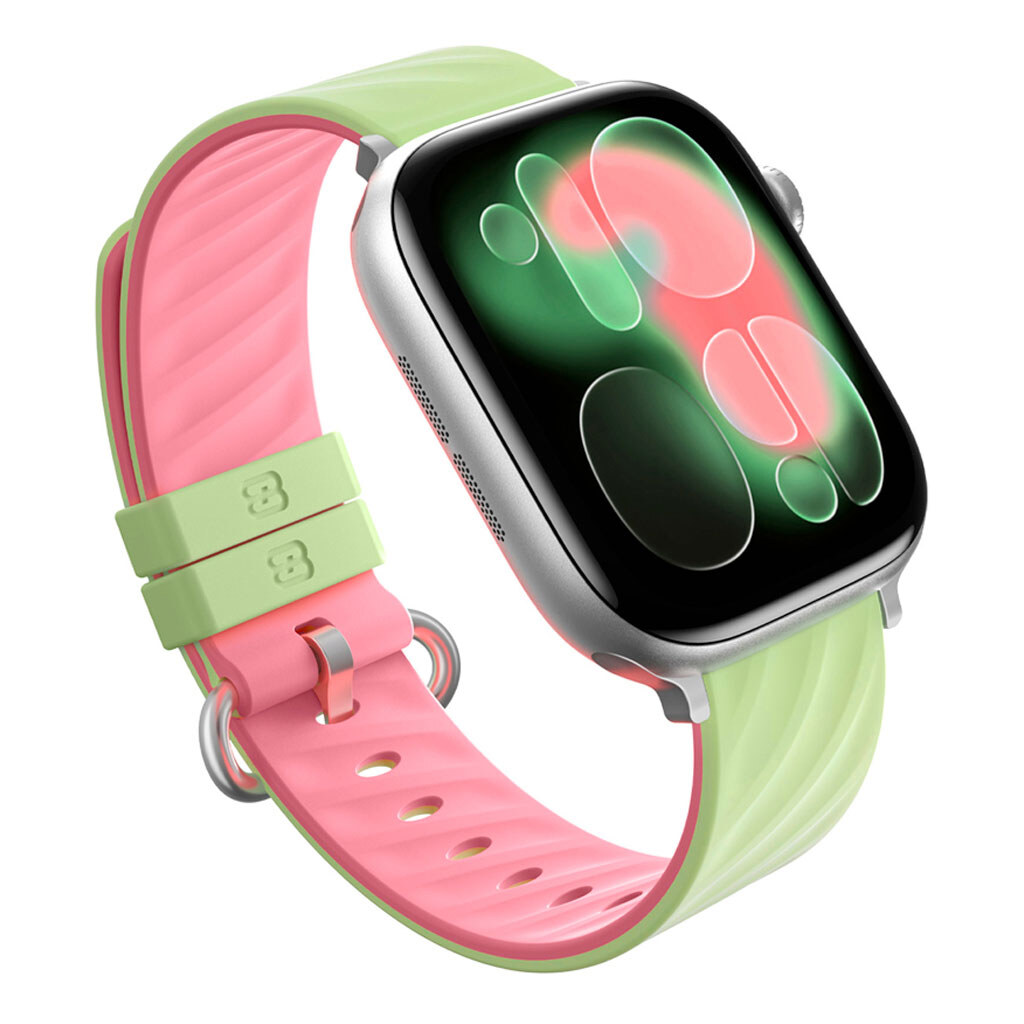 Ремешок Apple Watch 38 / Watch 40, Blueo Lollipop, Pink Green, Зеленый - № 1 Ремешок Apple Watch 38 / Watch 40, Blueo Lollipop, Pink Green, Зеленый - № 1