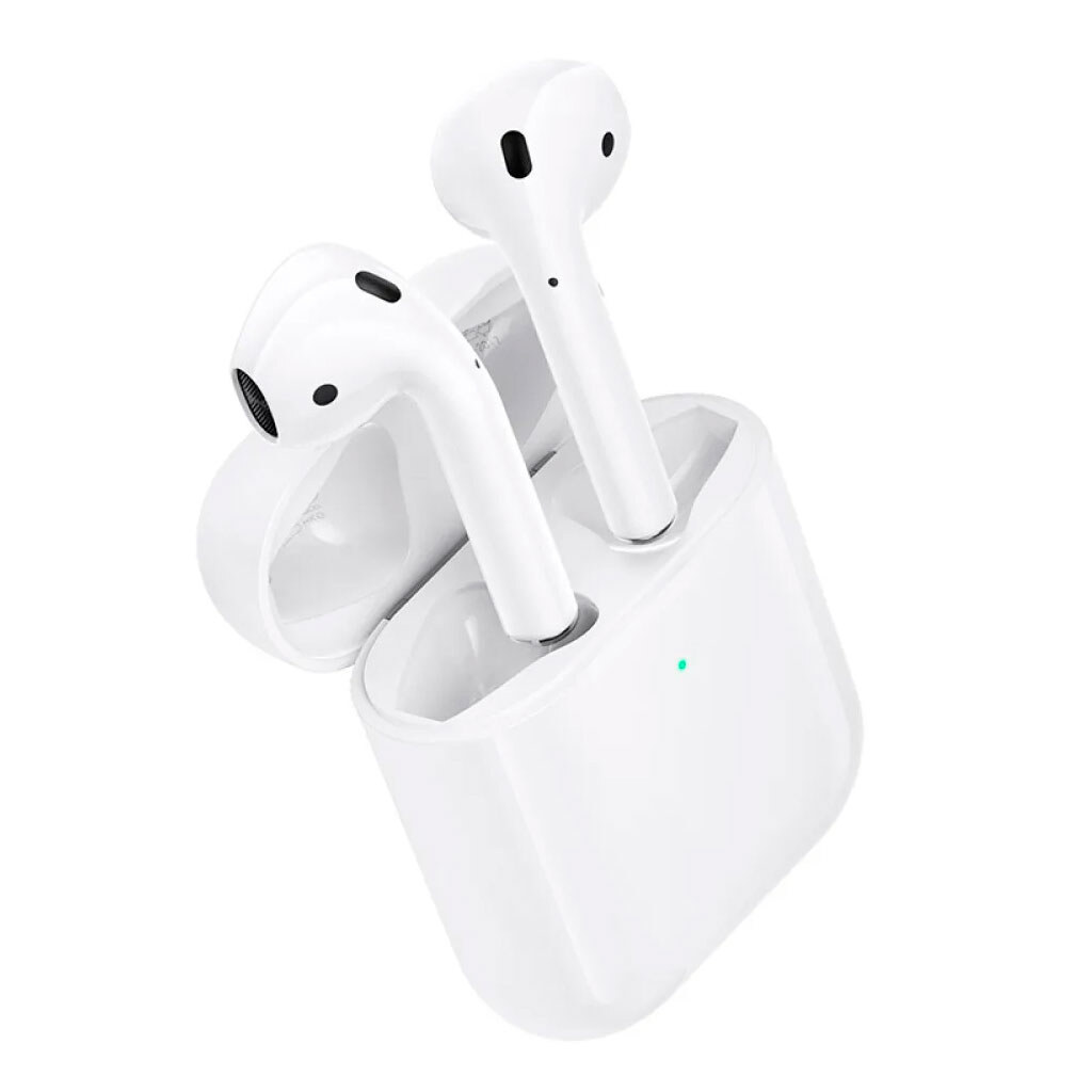 Bluetooth-гарнітура Hoco DES03A Air, Стерео, Білий - № 1 Bluetooth-гарнітура Hoco DES03A Air, Стерео, Білий - № 1