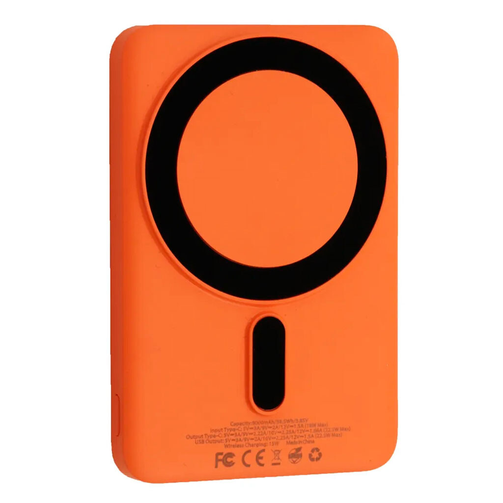 Портативна батарея (Power Bank) HP108, 5000 mAh, Помаранчевий - № 1 Портативна батарея (Power Bank) HP108, 5000 mAh, Помаранчевий - № 1
