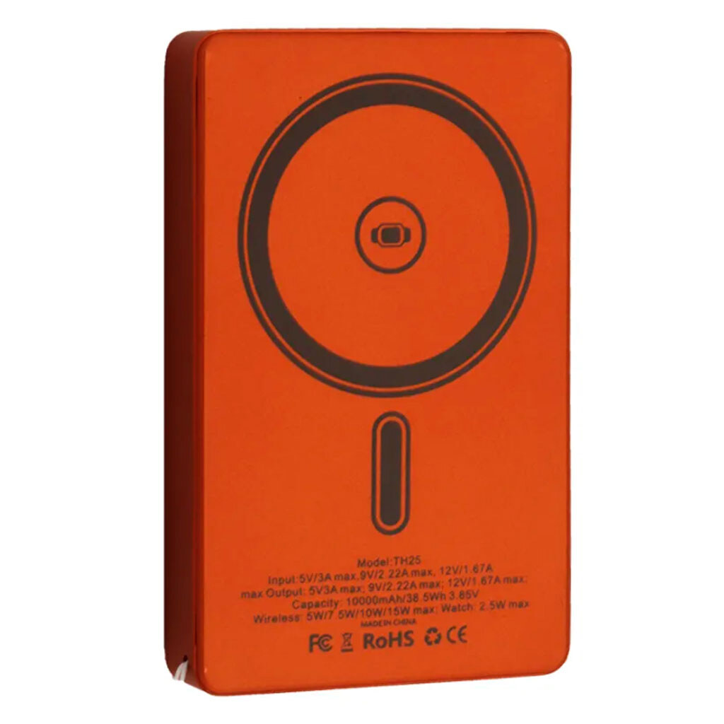 Портативная батарея (Power Bank) TH25, 10000 mAh, Оранжевый - № 2 Портативная батарея (Power Bank) TH25, 10000 mAh, Оранжевый - № 2