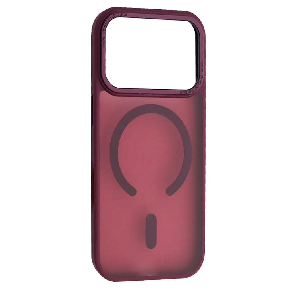 Чехол (накладка) Apple iPhone 17 Pro Max / iPhone 18 Pro Max, Guard Matte, MagSafe, Burgundy, Бордовый - № 1 Чехол (накладка) Apple iPhone 17 Pro Max / iPhone 18 Pro Max, Guard Matte, MagSafe, Burgundy, Бордовый - № 1