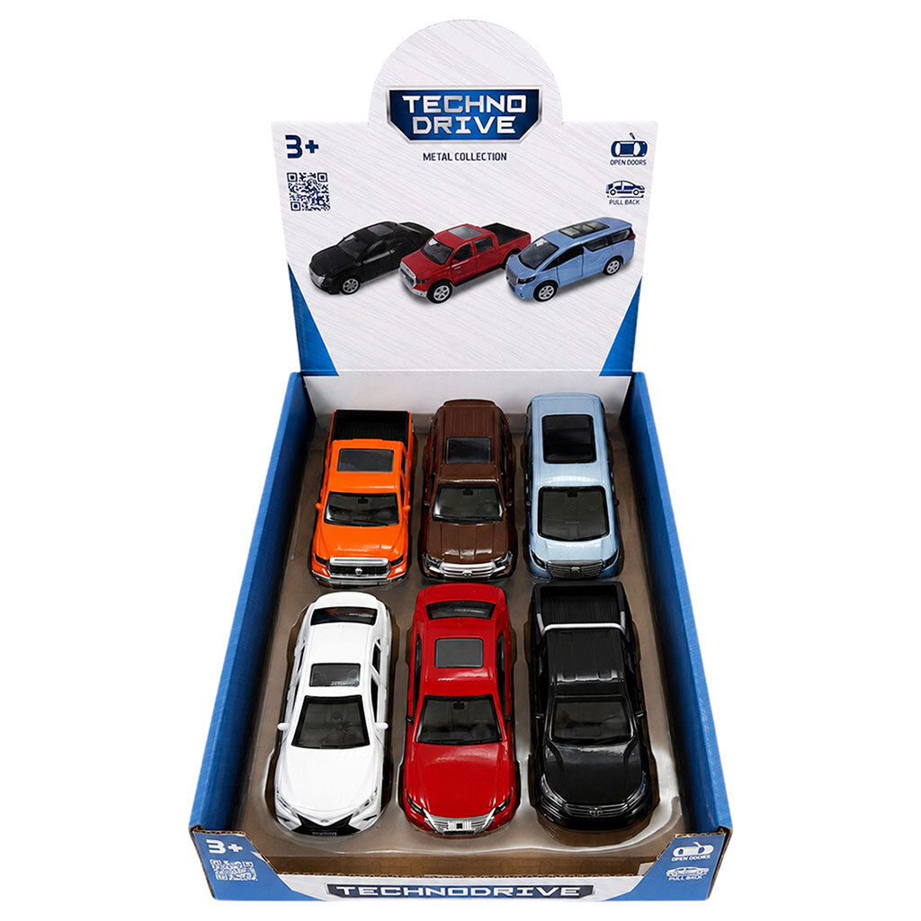 Автомодель игрушечная металлическая серия "Toyota S3", Technodrive - № 5 Автомодель игрушечная металлическая серия "Toyota S3", Technodrive - № 5