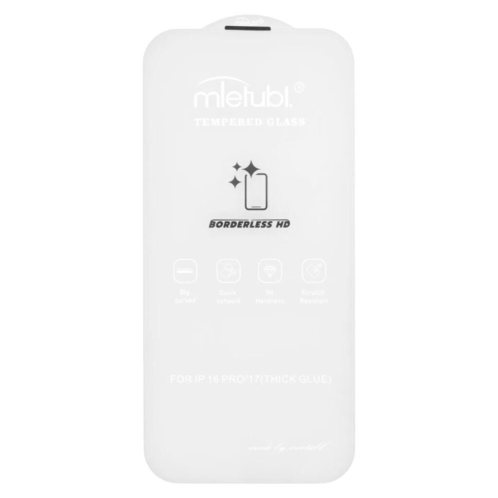 Защитное стекло Apple iPhone 16, Mietubl Borderless HD, Прозрачный - № 1 Защитное стекло Apple iPhone 16, Mietubl Borderless HD, Прозрачный - № 1