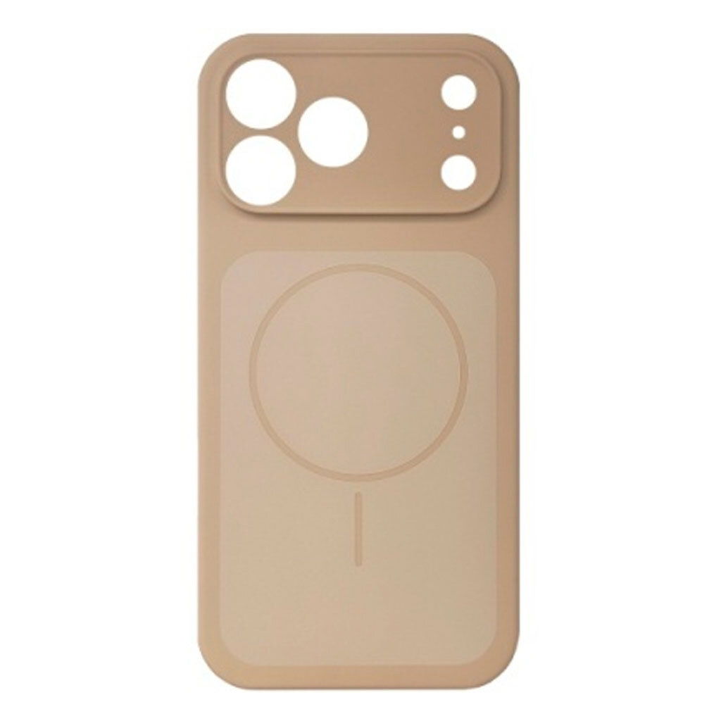Чехол (накладка) Apple iPhone 17 Pro Max / iPhone 18 Pro Max, Air Beats Two Colors, MagSafe, Бежевый - № 1 Чехол (накладка) Apple iPhone 17 Pro Max / iPhone 18 Pro Max, Air Beats Two Colors, MagSafe, Бежевый - № 1