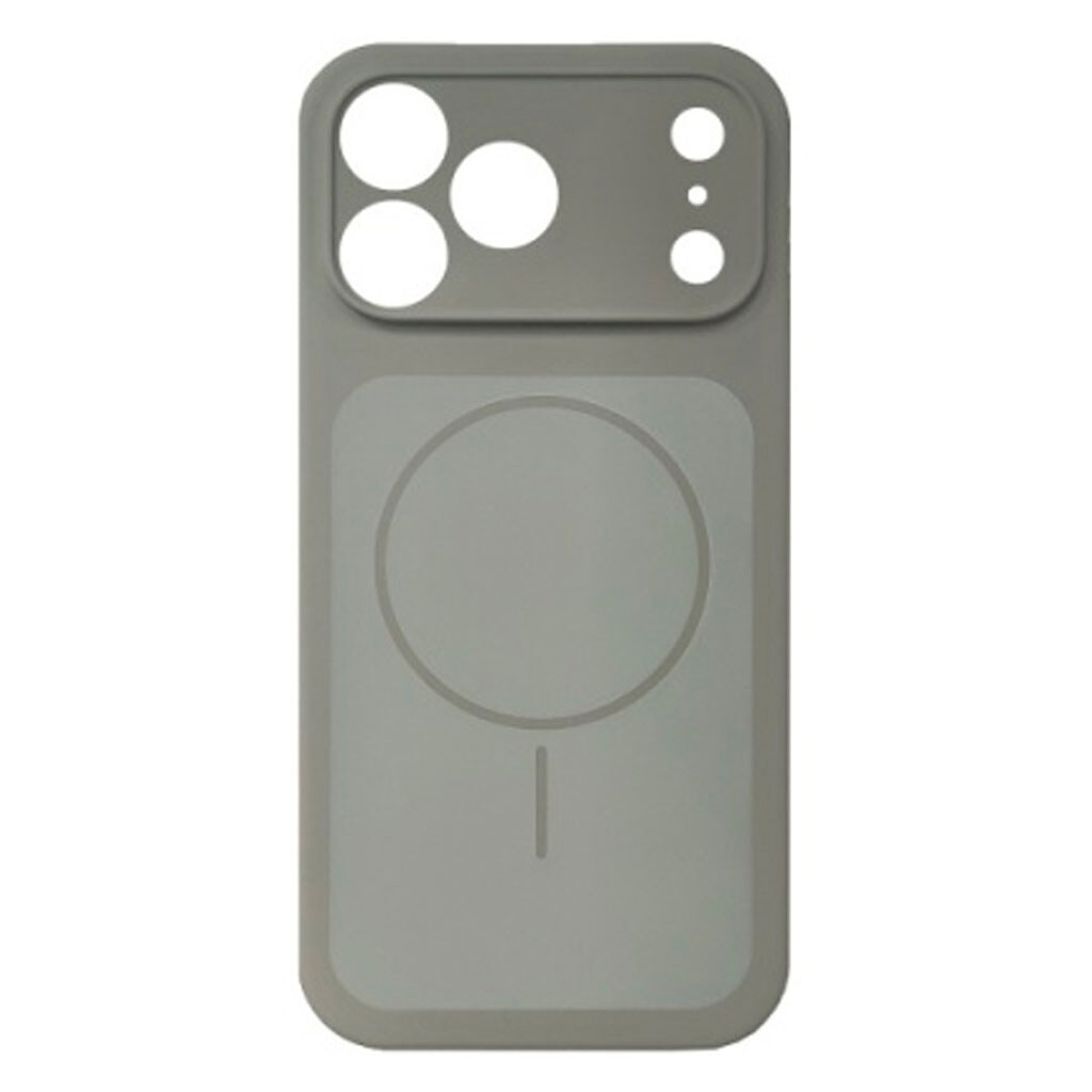 Чехол (накладка) Apple iPhone 17 Pro Max / iPhone 18 Pro Max, Air Beats Two Colors, MagSafe, Titanium Gray, Серый - № 1 Чехол (накладка) Apple iPhone 17 Pro Max / iPhone 18 Pro Max, Air Beats Two Colors, MagSafe, Titanium Gray, Серый - № 1