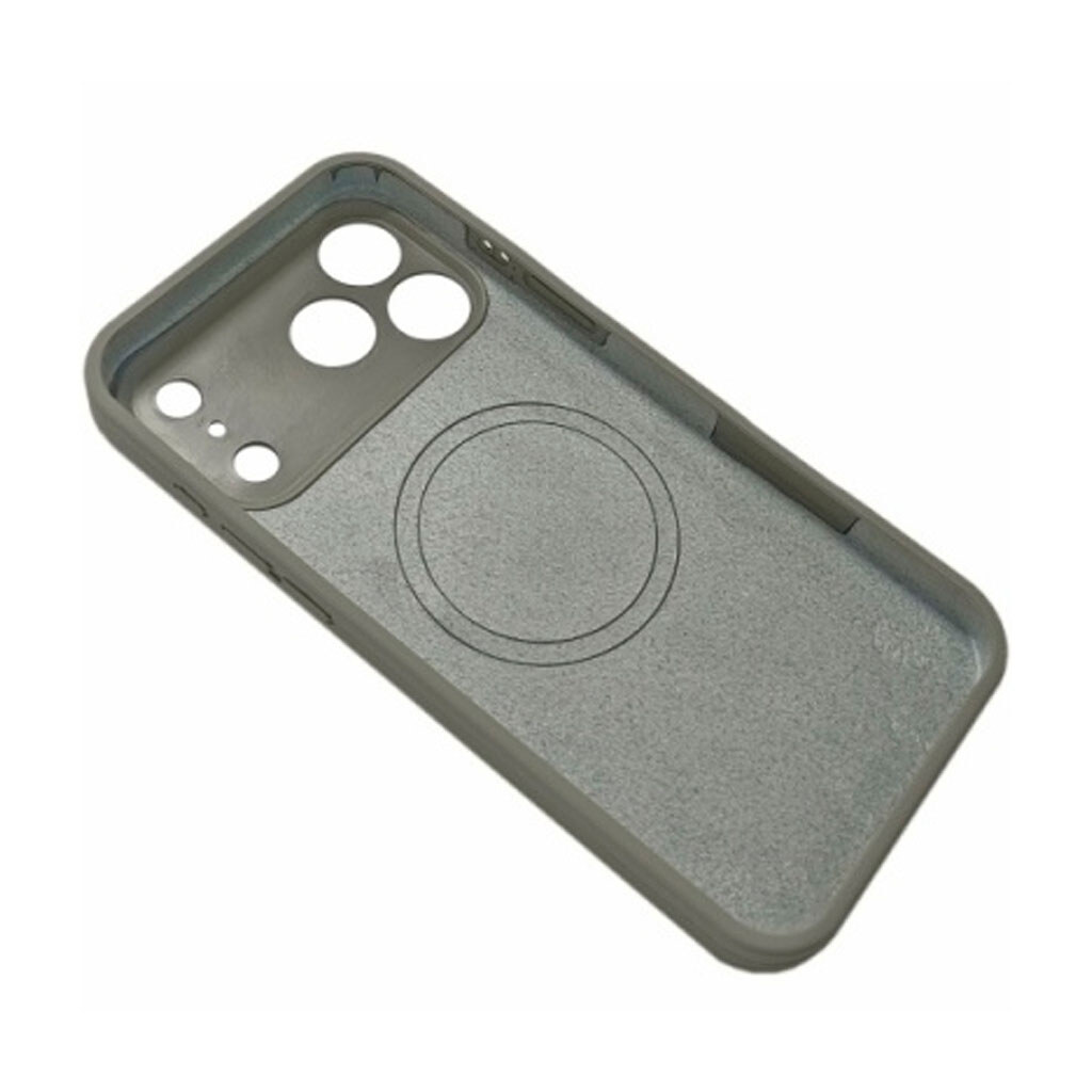 Чехол (накладка) Apple iPhone 17 Pro Max / iPhone 18 Pro Max, Air Beats Two Colors, MagSafe, Titanium Gray, Серый - № 2 Чехол (накладка) Apple iPhone 17 Pro Max / iPhone 18 Pro Max, Air Beats Two Colors, MagSafe, Titanium Gray, Серый - № 2