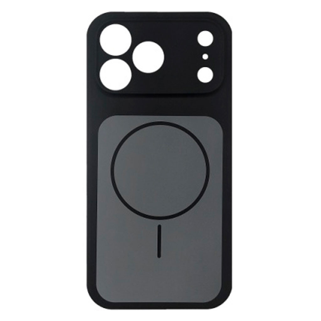 Чехол (накладка) Apple iPhone 17 Pro / iPhone 18 Pro, Air Beats Two Colors, MagSafe, Black-Gray, Черный - № 1 Чехол (накладка) Apple iPhone 17 Pro / iPhone 18 Pro, Air Beats Two Colors, MagSafe, Black-Gray, Черный - № 1