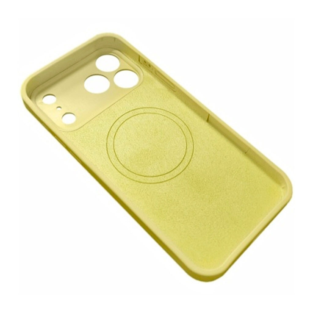 Чохол (накладка) Apple iPhone 17 Pro / iPhone 18 Pro, Air Beats Two Colors, MagSafe, Жовтий - № 2 Чохол (накладка) Apple iPhone 17 Pro / iPhone 18 Pro, Air Beats Two Colors, MagSafe, Жовтий - № 2