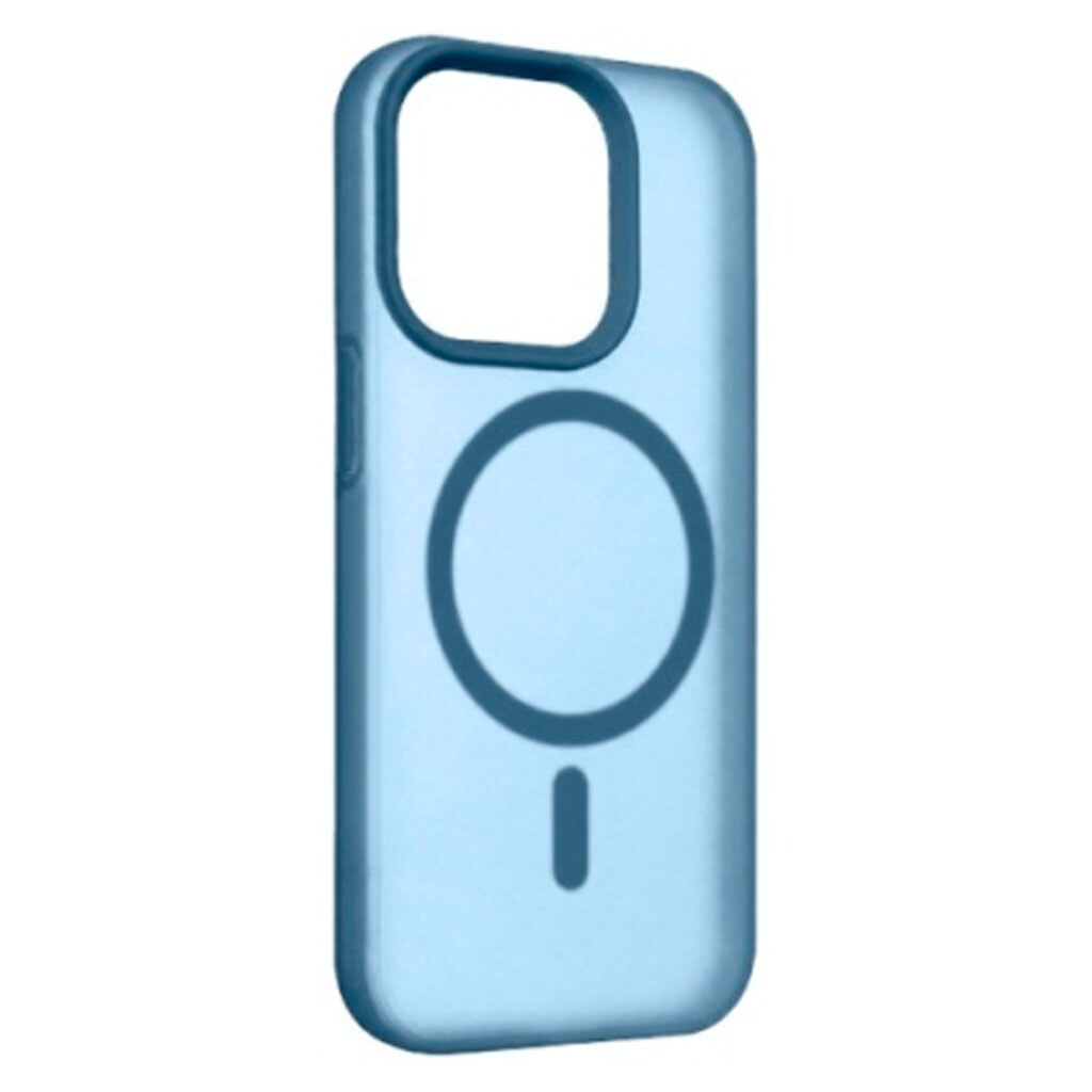Чохол (накладка) Apple iPhone 16 Pro, SoftMatte, Dark Blue, MagSafe, Синій - № 2 Чохол (накладка) Apple iPhone 16 Pro, SoftMatte, Dark Blue, MagSafe, Синій - № 2