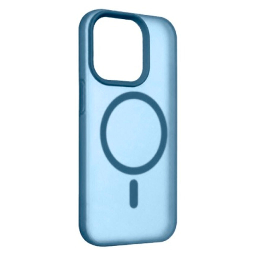 Чехол (накладка) Apple iPhone 16 Pro Max, SoftMatte, MagSafe, Dark Blue, Синий - № 2 Чехол (накладка) Apple iPhone 16 Pro Max, SoftMatte, MagSafe, Dark Blue, Синий - № 2