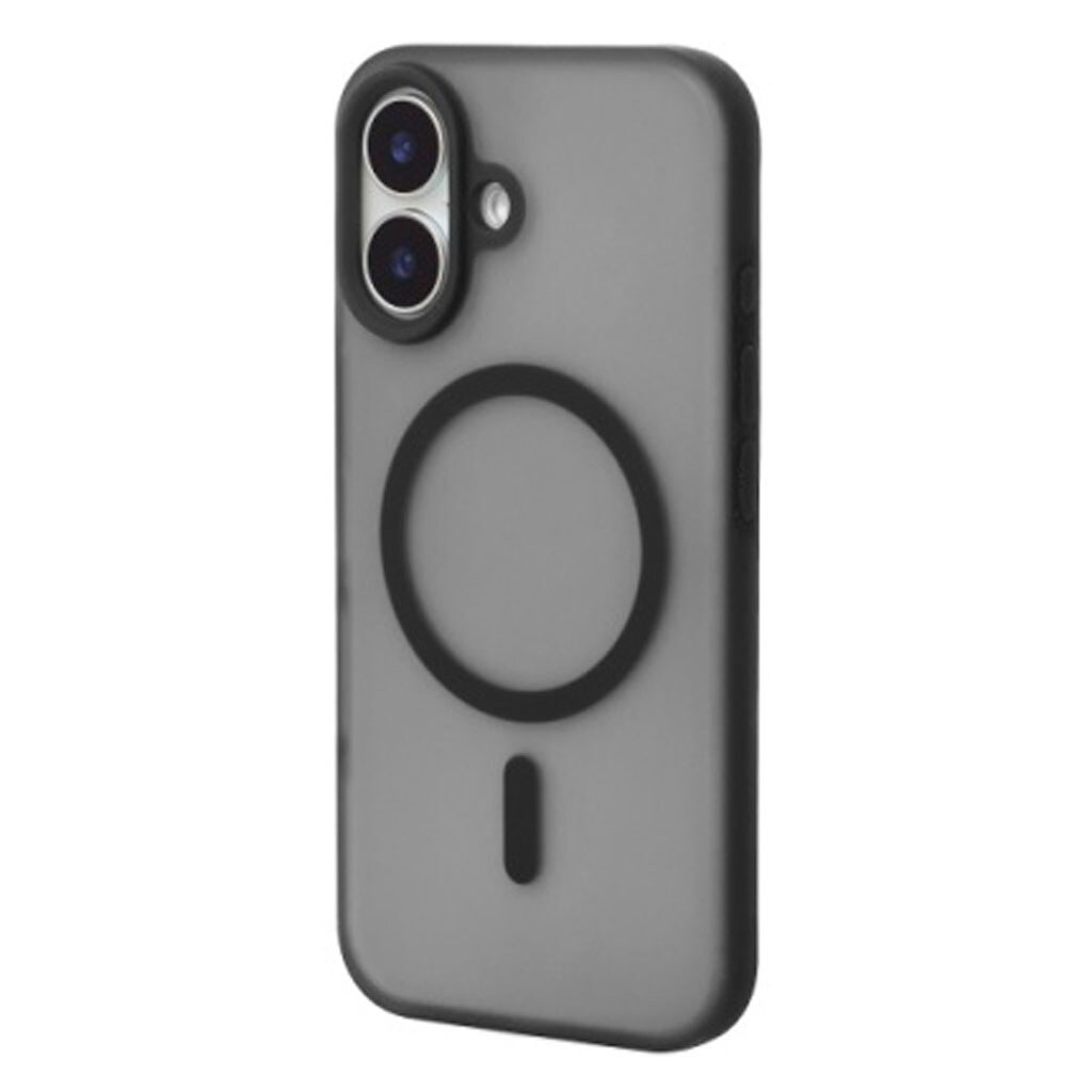 Чехол (накладка) Apple iPhone 17, SoftMatte, MagSafe, Черный - № 2 Чехол (накладка) Apple iPhone 17, SoftMatte, MagSafe, Черный - № 2